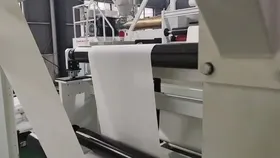 Ligne d’enduction et de complexage par extrusion double face chez un client 4