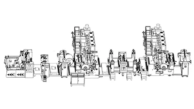 Plans d’implantation de la machine