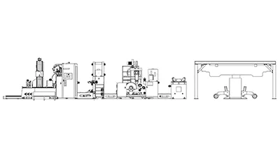Plans d’implantation de la machine