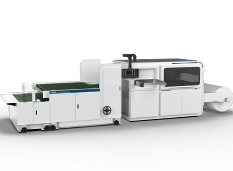 Découpeuse automatique alimentée en bobine